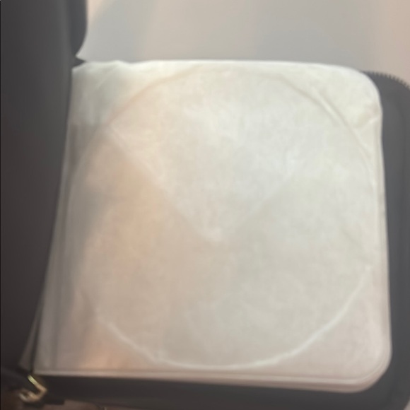 Black Leather Coach CD Case - Picture 3 of 3